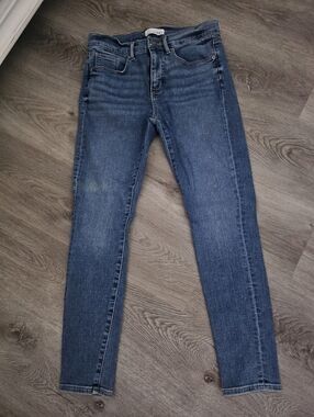 LOFT Medium Blue Skinny Jeans